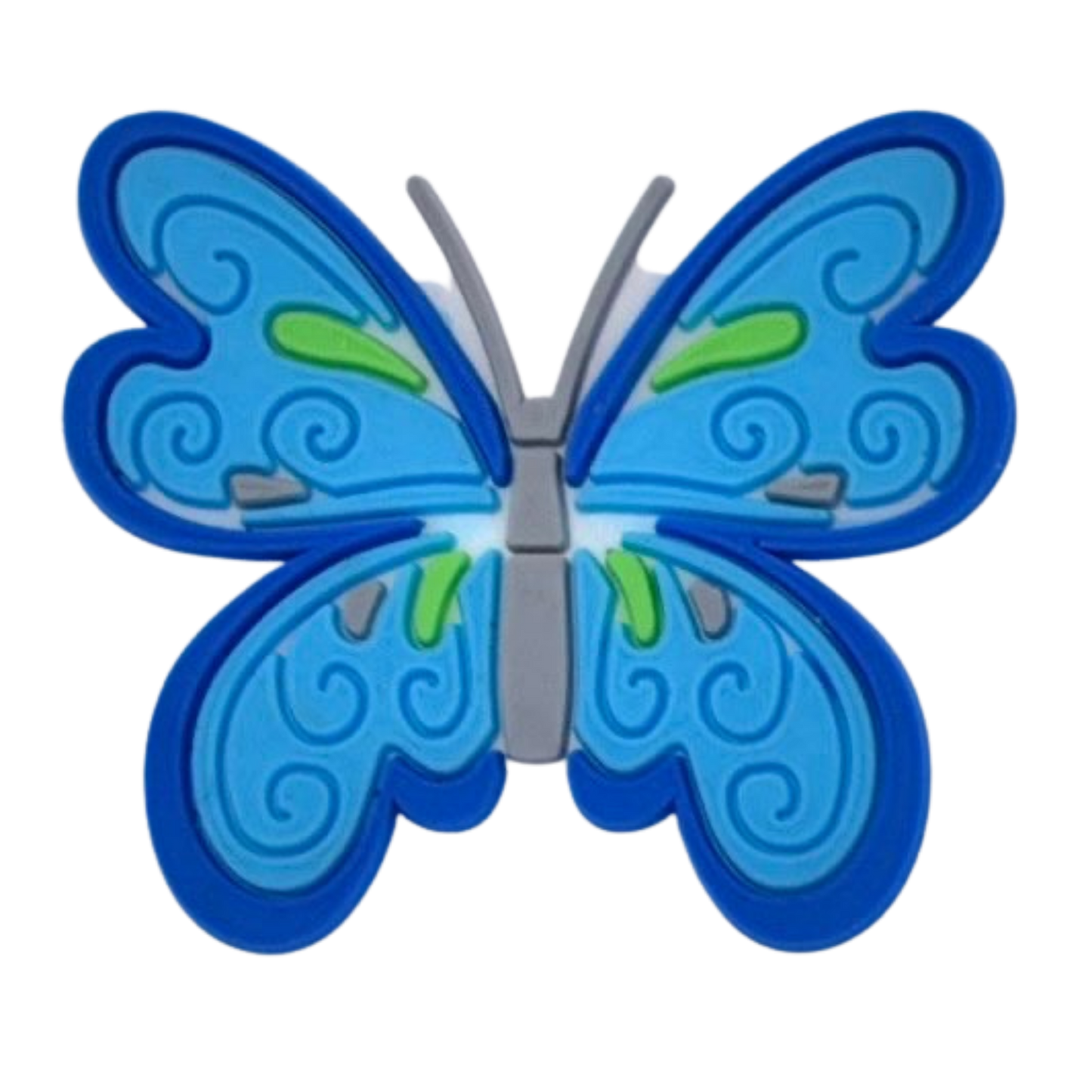 BLUE GREEN BUTTERFLY