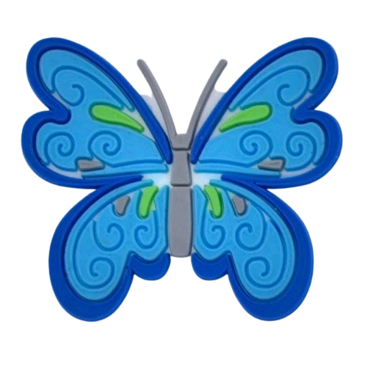 BLUE GREEN BUTTERFLY