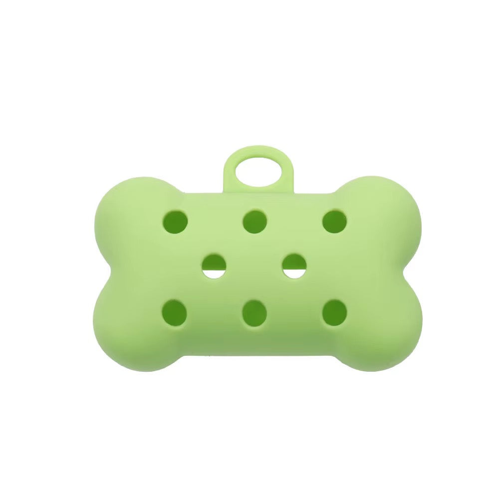 Mint Green Collar & Lead Set / Waste Dispenser