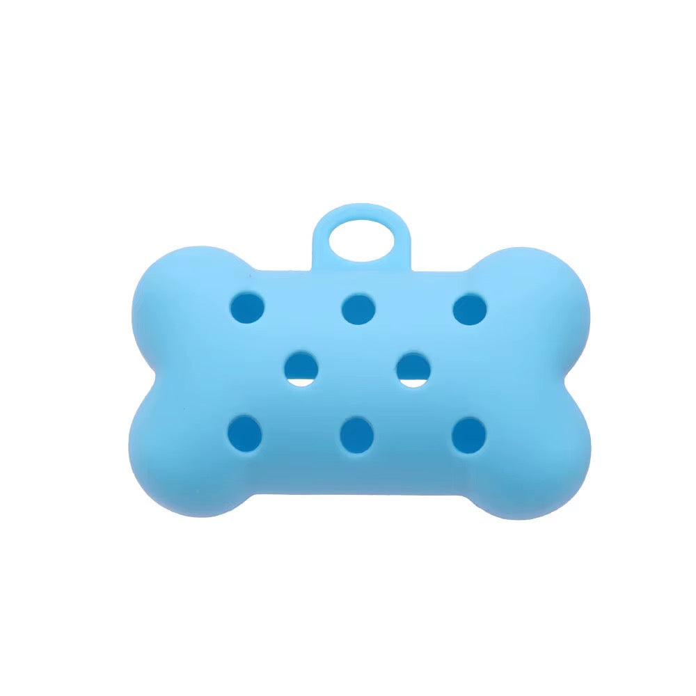 Bubblegum Blue Collar & Lead Set / Waste Dispenser