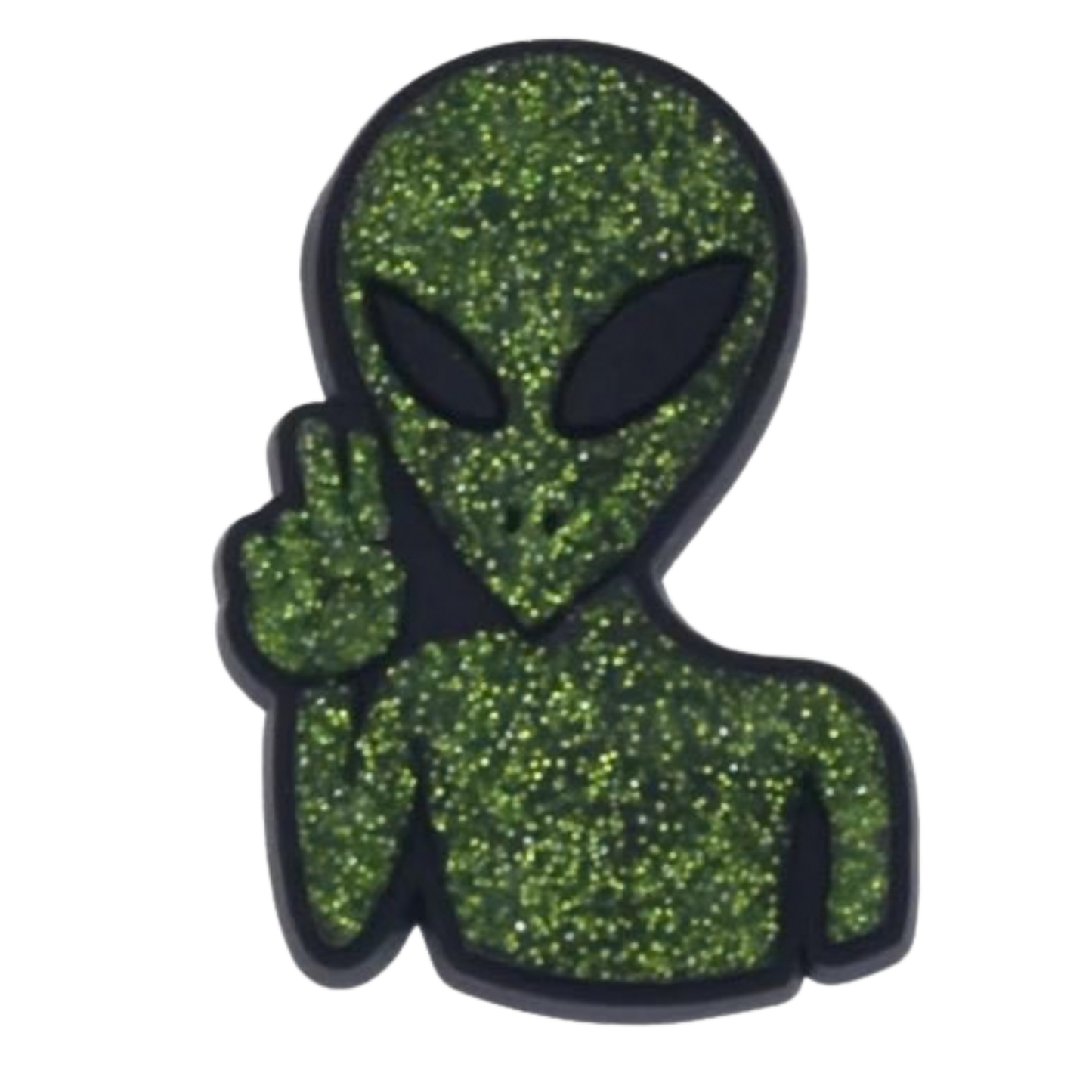 GLITTER PEACE ALIEN