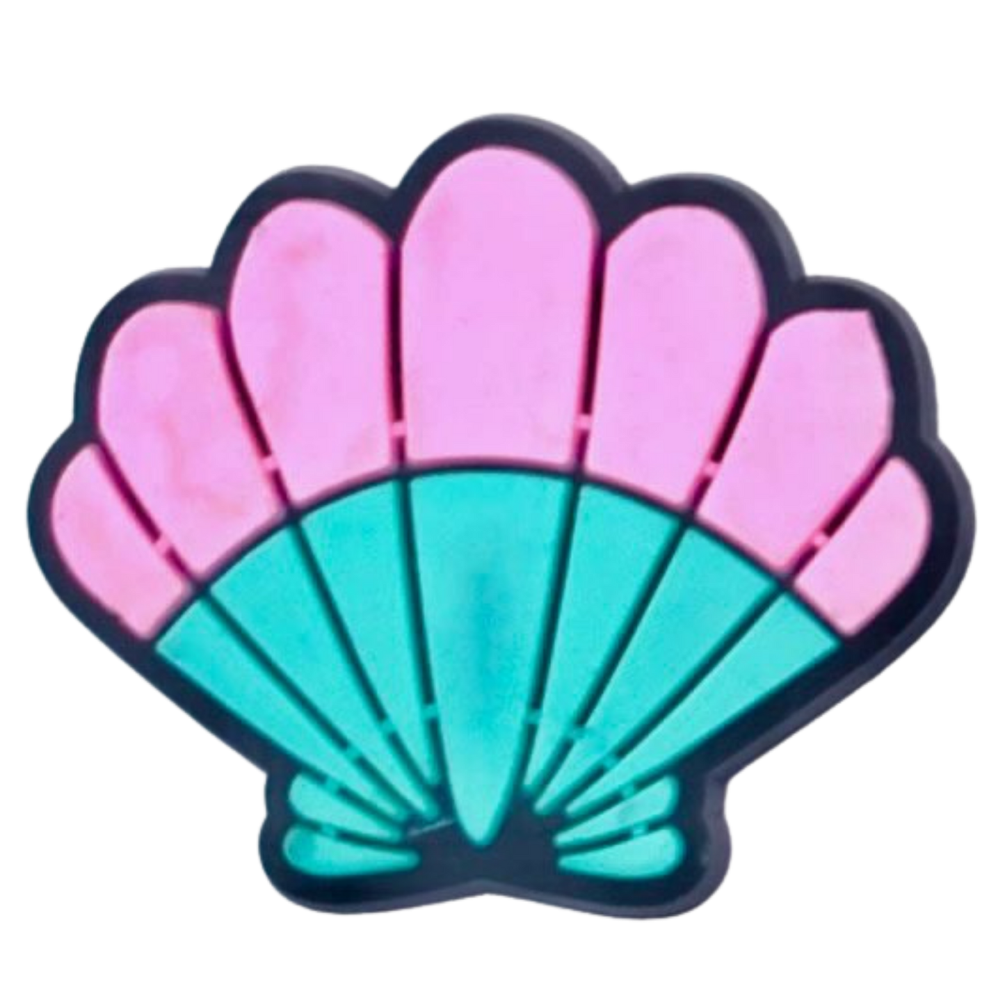 PINK BLUE SEASHELL
